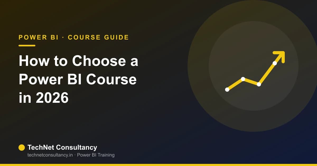 How to Choose a Power BI Course in 2026: Online, Classroom or Self-Paced?